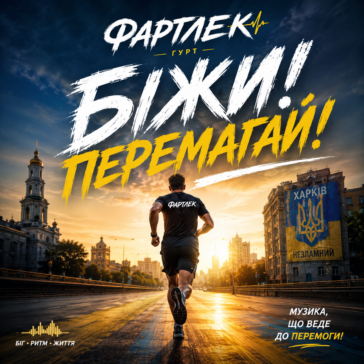 Обкладинка альбому Біжи! Перемагай!